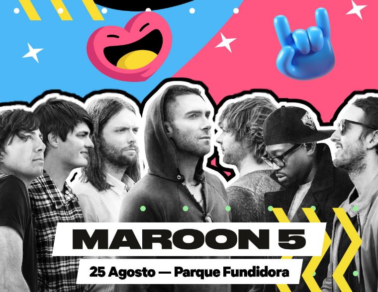 Maroon 5, headliner del Bud Light Hellow Festival 2018 en EVENTOS.  Chicas Rockeras!