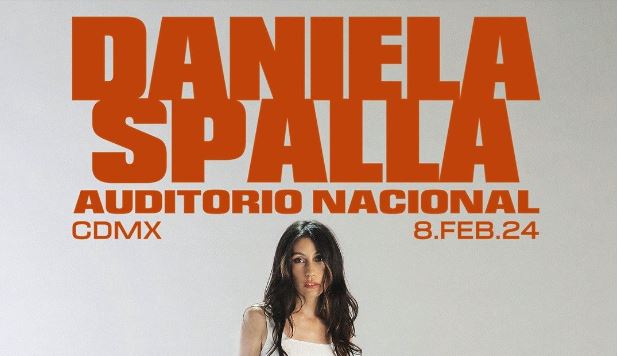 Daniela Spalla llegará por primera vez al máximo escenario de Reforma en EVENTOS.  Chicas Rockeras!