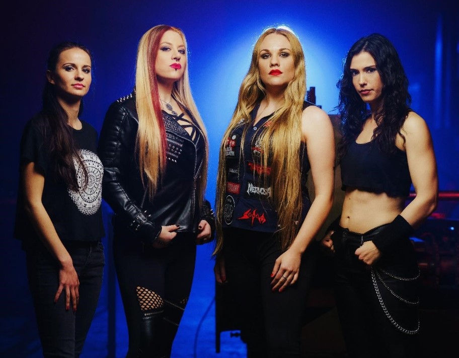 NERVOSA anuncia nuevo álbum y presenta brutal videoclip en MUSICA.  Chicas Rockeras!