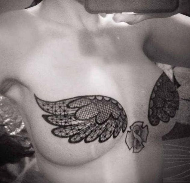 TATUAJES PARA CUBRIR CICATRICES POR CÁNCER DE MAMA: Arte con Tatuajes