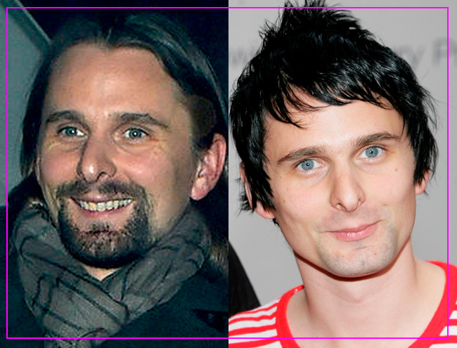 ROCKSTARS CON O SIN BARBA: MATT BELLAMY