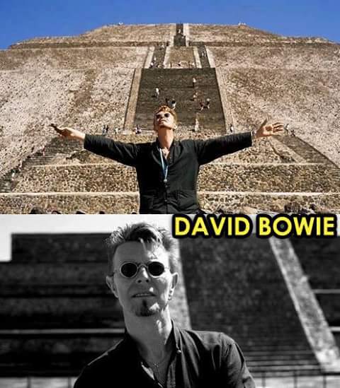 ROCKSTARS EN TEOTIHUACÁN: David Bowie