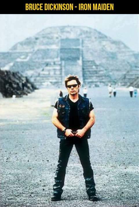 ROCKSTARS EN TEOTIHUACÁN: Bruce Dickinson