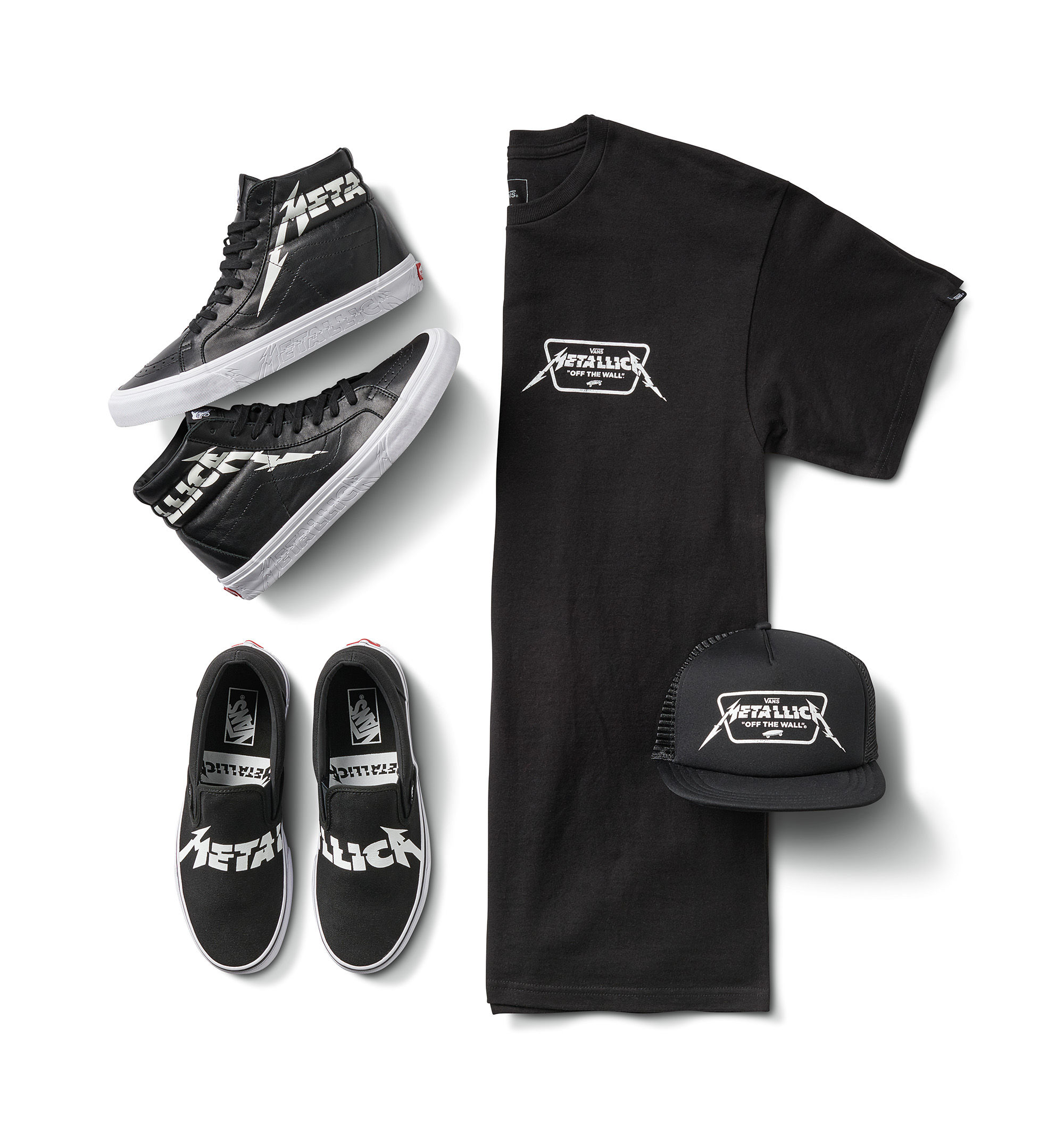 VANS X Metallica - nueva línea para homenajear a esta gran banda