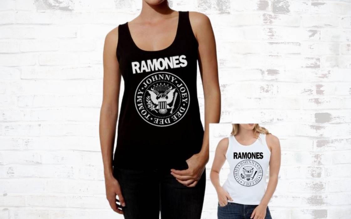 Camisetas Rockeras para Chicas