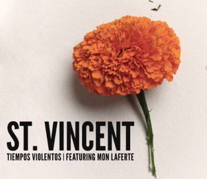 ST. VINCENT  y MON LAFERTE  comparten TIEMPOS VIOLENTOS