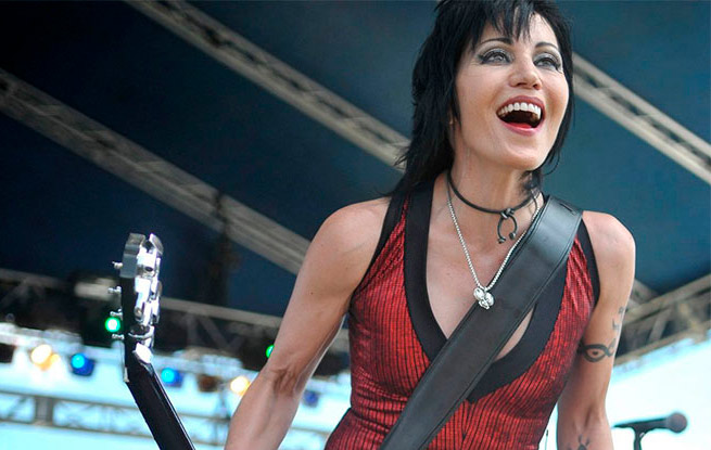 Sonrisa de Joan Jett